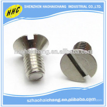 shenzhen manufacturer customized nonstandard stainless steel slotted screw